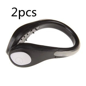 LED shoe clip lights – White (2-pack)