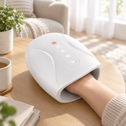 Heated Hand Massager with Air Compression