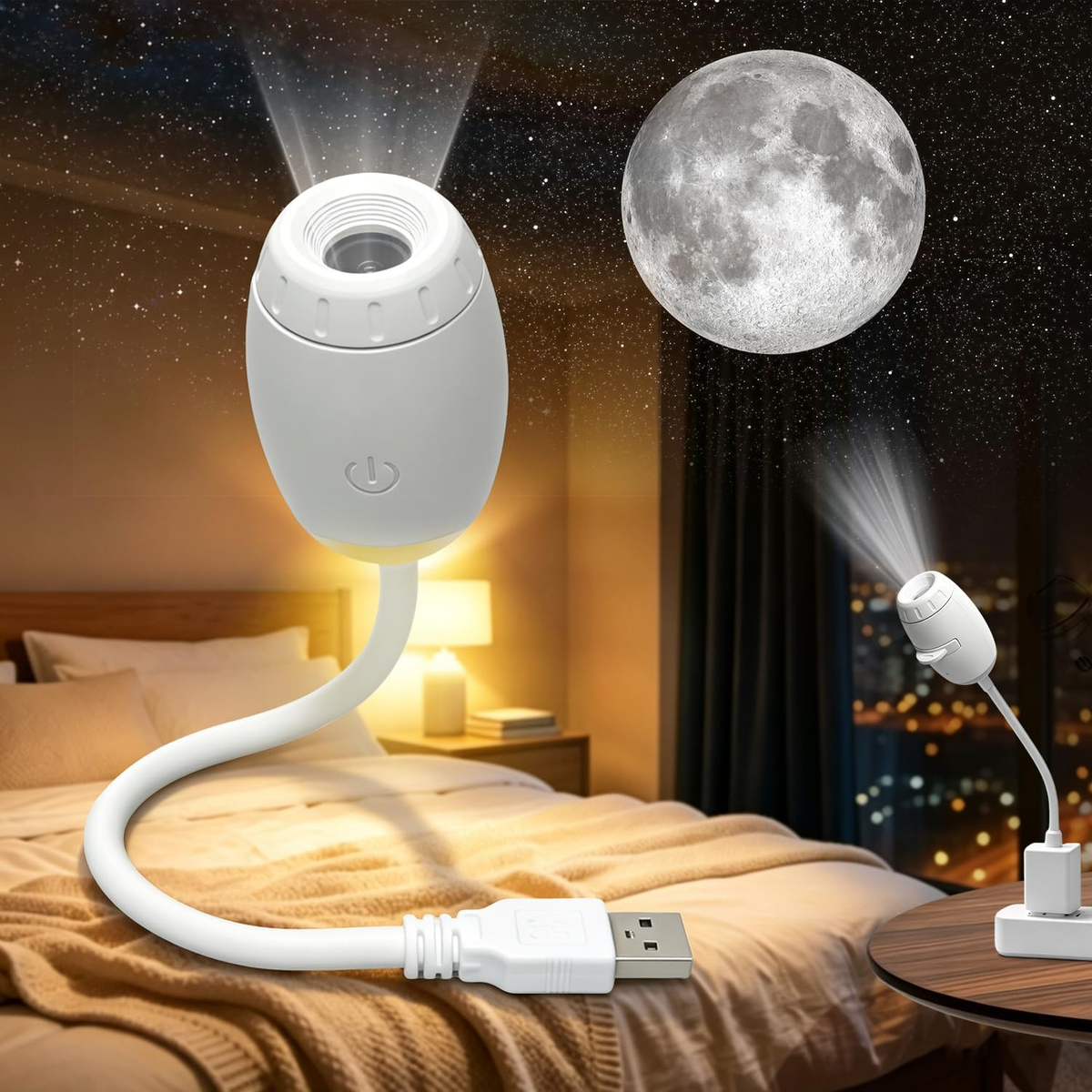 Galaxy Projector Night Light