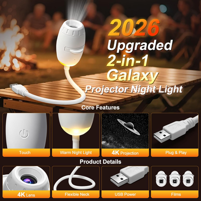 Galaxy Projector Night Light