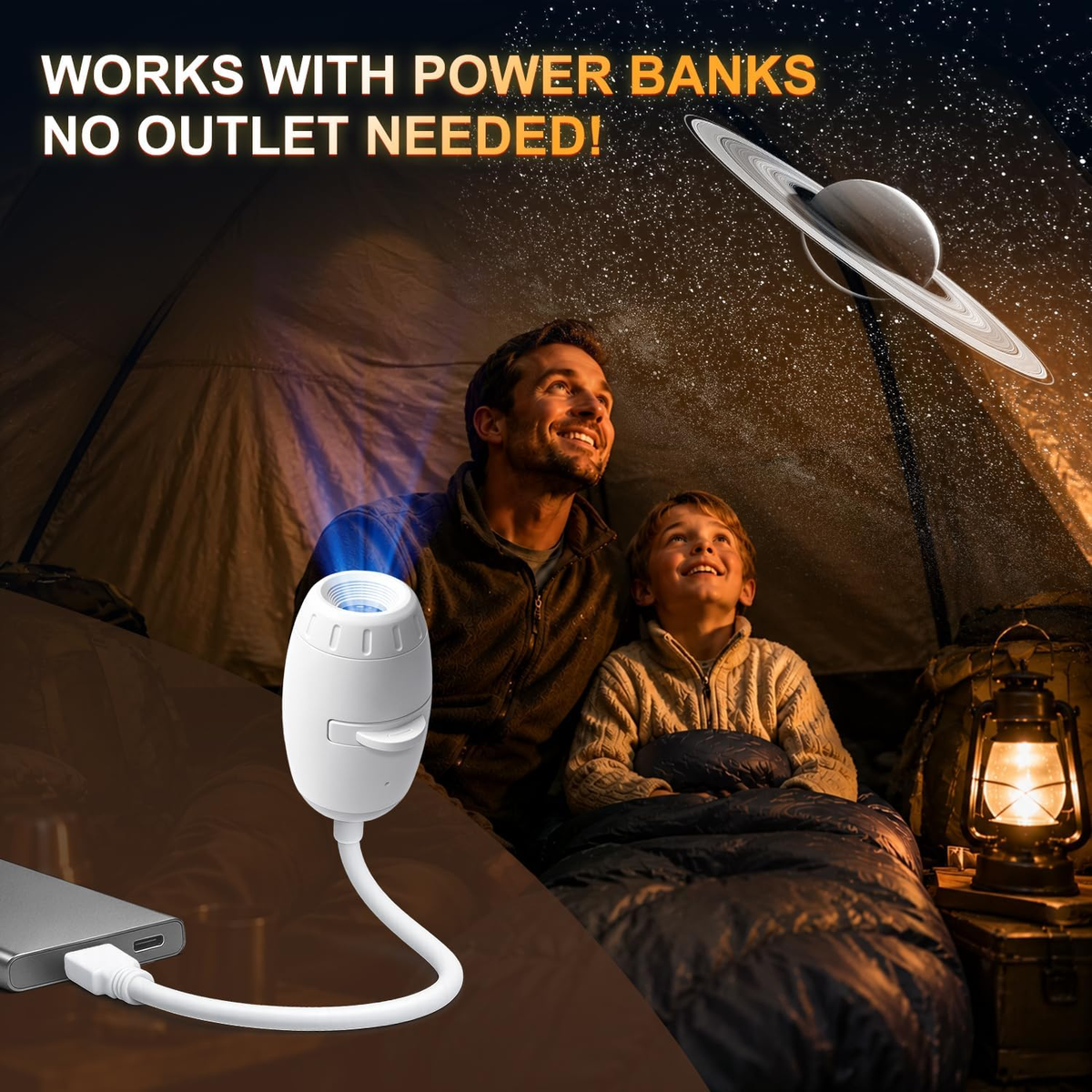Galaxy Projector Night Light