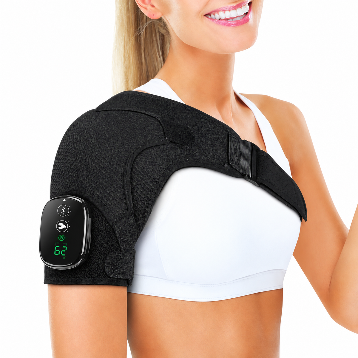 Portable Shoulder Massager with Heat Therapy