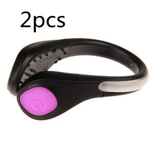 LED shoe clip lights – Pink (2-pack)