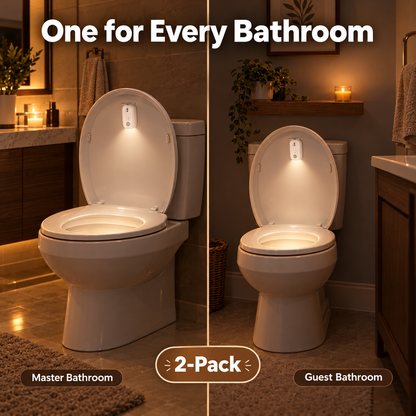 One toilet night light for every bathroom - 2 pack
