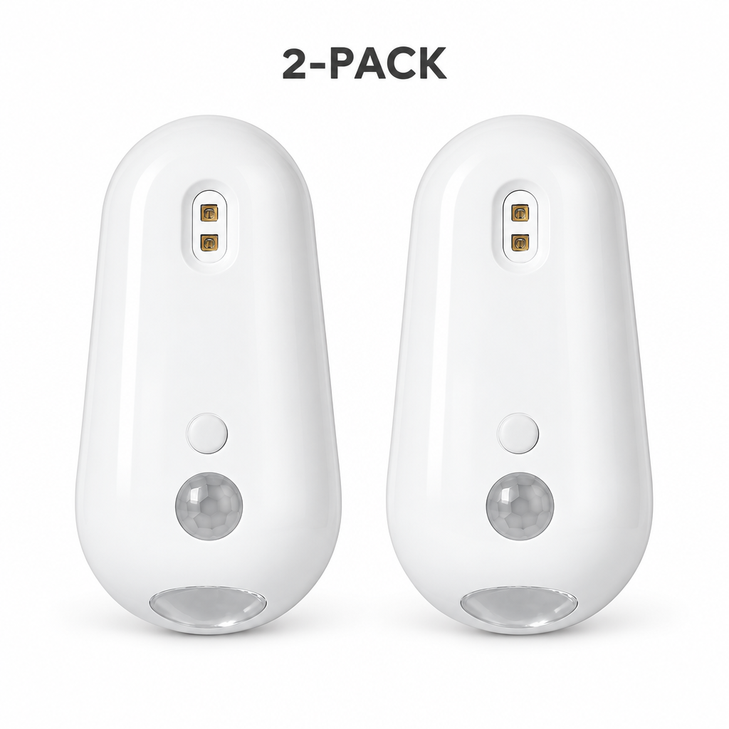 2-pack toilet night light and UV sanitizer