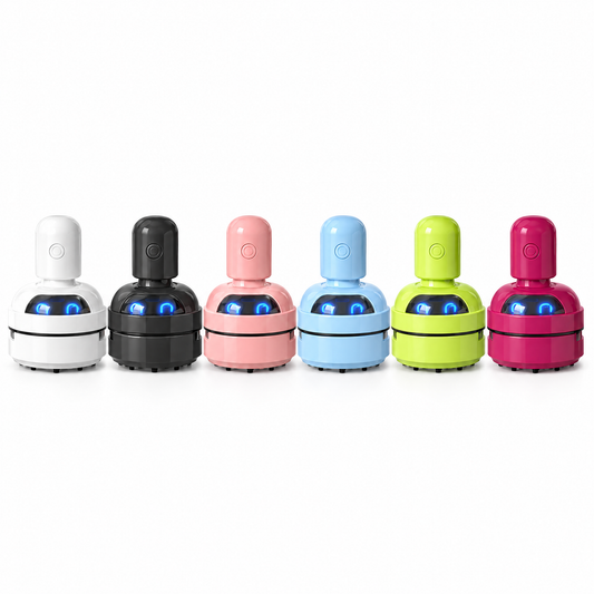 Mini desktop vacuum cleaner in six colors